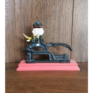 Vintage Paul Revere Cast Iron Nutcracker Christmas Holiday Decor S10